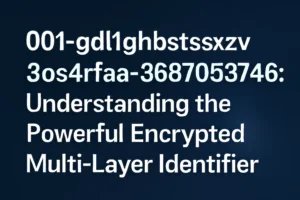 001-gdl1ghbstssxzv3os4rfaa-3687053746: Understanding the Powerful Encrypted Multi-Layer Identifier (EMLI) title displayed on a dark blue gradient background.