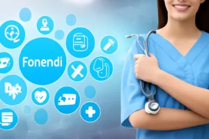 Fonendi digital stethoscope for healthcare professionals, showcasing advanced telehealth features and connectivity for remote diagnostics.
