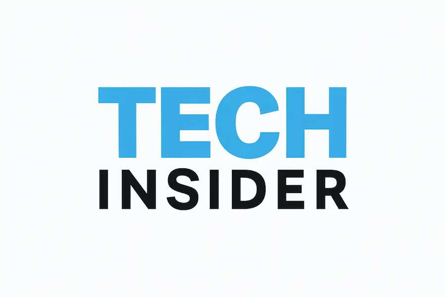 TechInsiderz.com logo featuring the words 'TECH INSIDER' in a modern, blue and black design