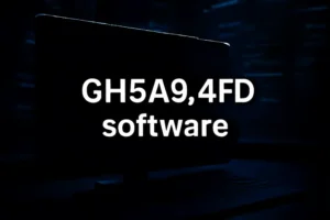 GH5A9.4FD software displayed on a dark background with a blurred computer monitor.